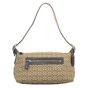 NWOT Coach Signature Jacquard Leather Canvas Purse